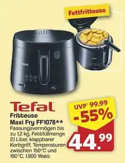 Famila Nord Ost Tefal Fritteuse Maxi Fry FF1078 Angebot