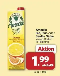 Famila Nord Ost Amecke Bio, Plus oder Sanfte Säfte Angebot