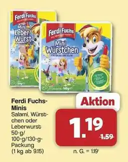 Famila Nord Ost Ferdi Fuchs Minis Angebot
