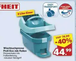 Famila Nord Ost Wischtuchpresse Profi Eco mit Rollen Angebot