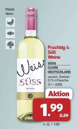 Famila Nord Ost Weiß Süß Wein Angebot