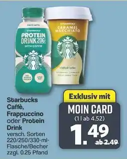 Famila Nord Ost Starbucks Caffè, Frappuccino oder Protein Drink Angebot