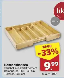 Famila Nord Ost Besteckkasten Angebot