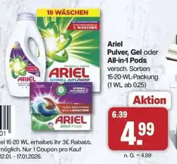 Famila Nord Ost Ariel Pulver, Gel oder All-in-1 Pods Angebot