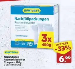 Famila Nord Ost HUMYDRY Nachfüllpack Raumentfeuchter Compact 450g Angebot