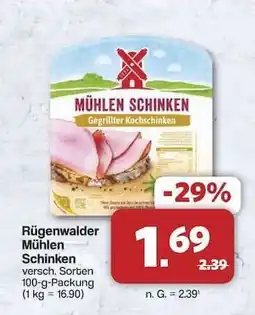 Famila Nord Ost Rügenwalder Mühlen Schinken Angebot