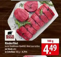 Famila Nord Ost Rinderfilet Angebot