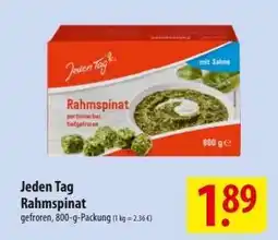 Famila Nord Ost Jeden Tag Rahmspinat Angebot