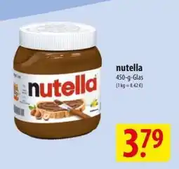 Famila Nord Ost nutella Angebot