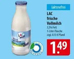 Famila Nord Ost LAC frische Vollmilch Angebot