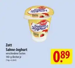 Famila Nord Ost ZOTT Sahne-Joghurt Angebot