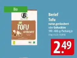 Famila Nord Ost Berief Tofu Angebot