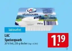Famila Nord Ost LAC Speisequark Angebot