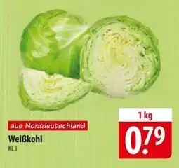 Famila Nord Ost Weißkohl Angebot