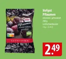Famila Nord Ost Hofgut Pflaumen Angebot