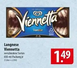 Famila Nord Ost LANGNESE Viennetta Angebot