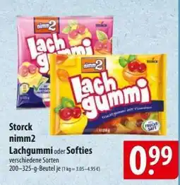 Famila Nord Ost Storck nimm2 Lachgummi oder Softies Angebot