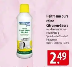 Famila Nord Ost Heitmann pure reine Citronen-Säure Angebot