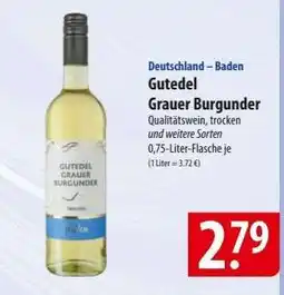 Famila Nord Ost Gutedel Grauer Burgunder Angebot