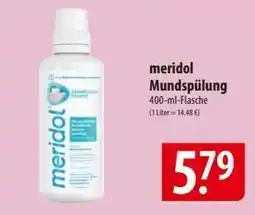 Famila Nord Ost meridol Mundspülung Angebot