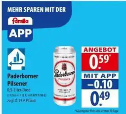 Famila Nord Ost PADERBORNER PILSENER Angebot