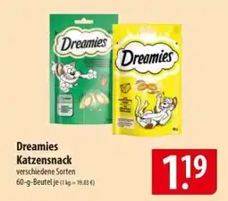 Famila Nord Ost DREAMIES Katzensnack Angebot