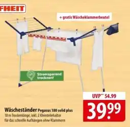 Famila Nord Ost Wäscheständer Pegasus 180 solid plus Angebot