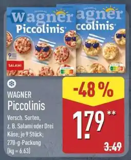 Aldi Nord Wagner Piccolinis Angebot