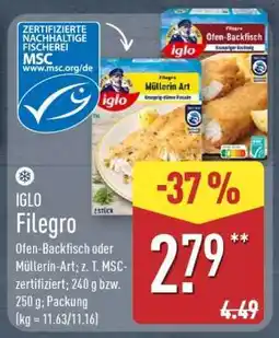 Aldi Nord Filegro Angebot