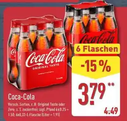 Aldi Nord Coca-Cola Angebot