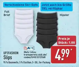 Aldi Nord UP2FASHION Slips Angebot