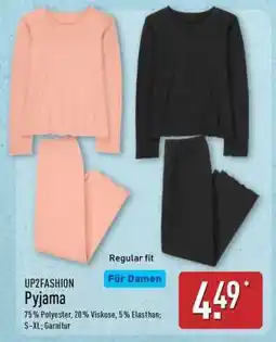 Aldi Nord UP2FASHION Pyjama Angebot