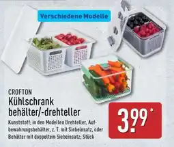 Aldi Nord CROFTON Kühlschrankbehälter/-drehteller Angebot