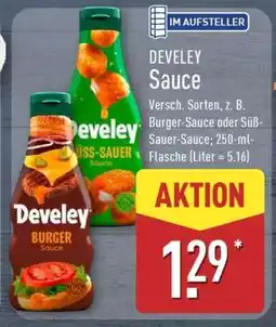 Aldi Nord DEVELEY Sauce Angebot