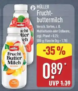 Aldi Nord Müller Fruchtbuttermilch Angebot