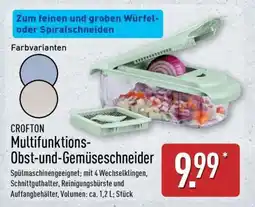 Aldi Nord CROFTON Multifunktions-Obst- und Gemüseschneider Angebot