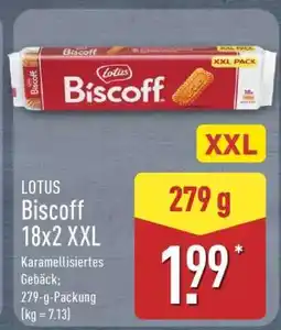 Aldi Nord LOTUS Biscoff 18x2 XXL Angebot