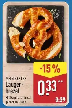 Aldi Nord MEIN BESTES Laugenbrezel Angebot