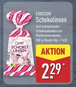 Aldi Nord CHOCEUR Schokolinsen Angebot