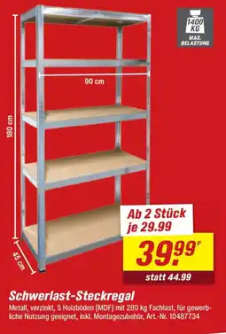 toom Baumarkt Schwerlast-Steckregal Angebot