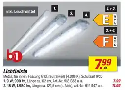 toom Baumarkt Lichtleiste Angebot