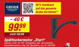 toom Baumarkt GROHE Spültischarmatur „Start" Angebot