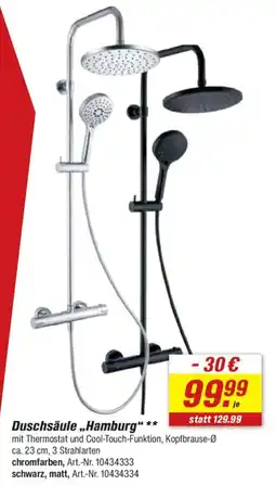 toom Baumarkt Duschsäule,,Hamburg" Angebot