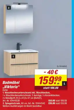 toom Baumarkt Badmöbel ..Viktoria" Angebot