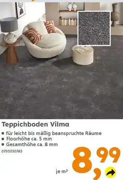 Globus Baumarkt Teppichboden Vilma Angebot