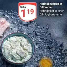 Globus Heringshappen in Dillcreme Angebot