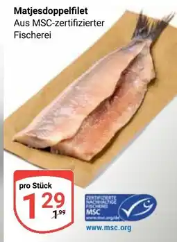 Globus Matjesdoppelfilet Angebot