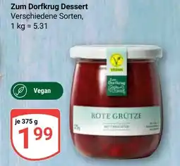 Globus Zum Dorfkrug Dessert Angebot