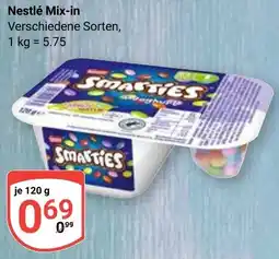 Globus Nestlé Mix-in Angebot