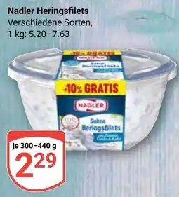 Globus Nadler Heringsfilets Angebot